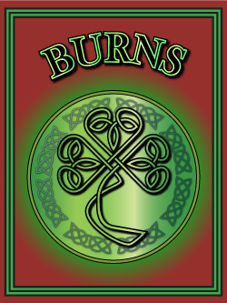 Burns –origins in Ireland, England and Scotland