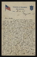 Camp Dix Letter